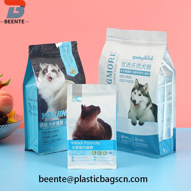 Pose Poser Emballasje Pet Food Emballasje Bag